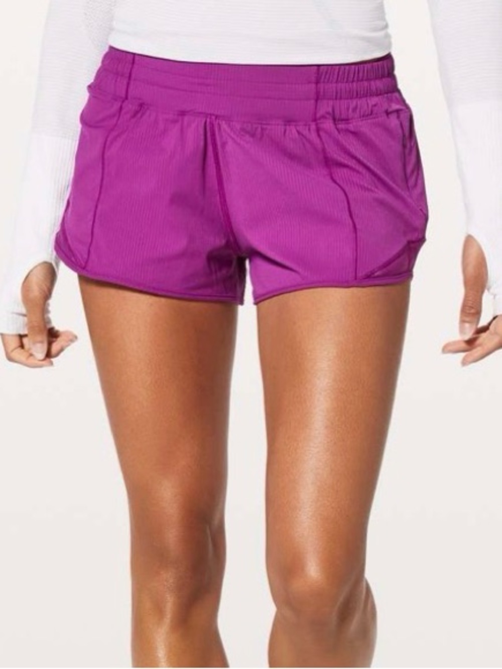 lululemon athletica Purple-Pink Athletic Shorts